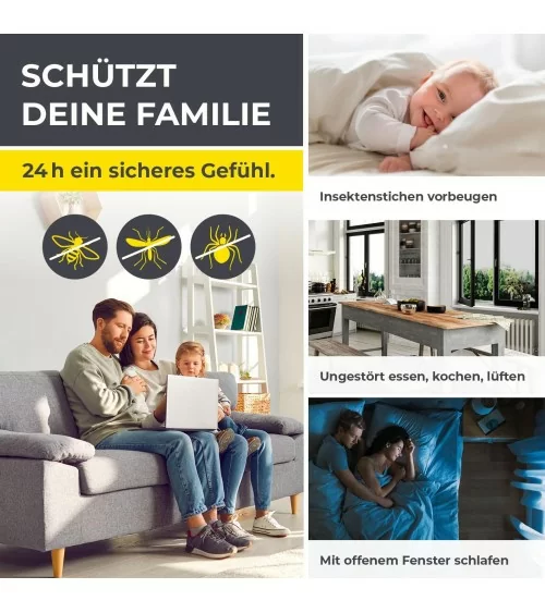 EASYmaxx Fliegengitter | Klettbefestigung