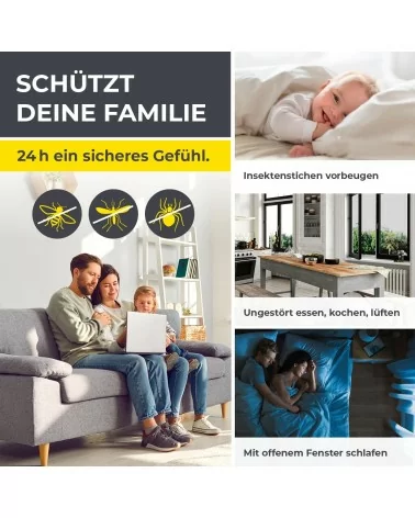 EASYmaxx Fliegengitter | Klettbefestigung