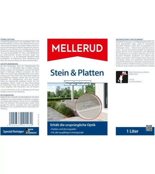 MELLERUD Stein & Platten Imprägnierung | 1,0 l