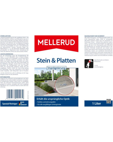 MELLERUD Stein & Platten Imprägnierung 1,0 l