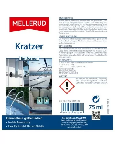 MELLERUD - Produit anti-rayures | 75 ml