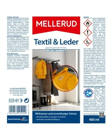 MELLERUD Textil & Leder Imprägnierung | 0,4 l