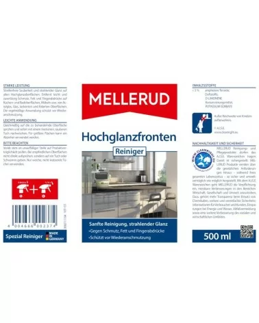 MELLERUD Hochglanzfronten Reiniger | 0,5 l