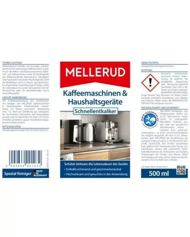 MELLERUD Kaffeemaschinen&Haushaltsgeräte Schnellentkalker | 0,5 l