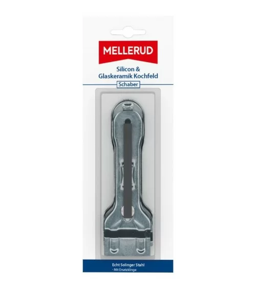 Grattoir MELLERUD pour plaques de cuisson en silicone et vitrocéramique