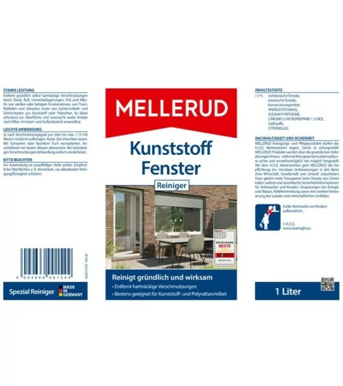 Nettoyant pour vitres en plastique MELLERUD | 1,0 l