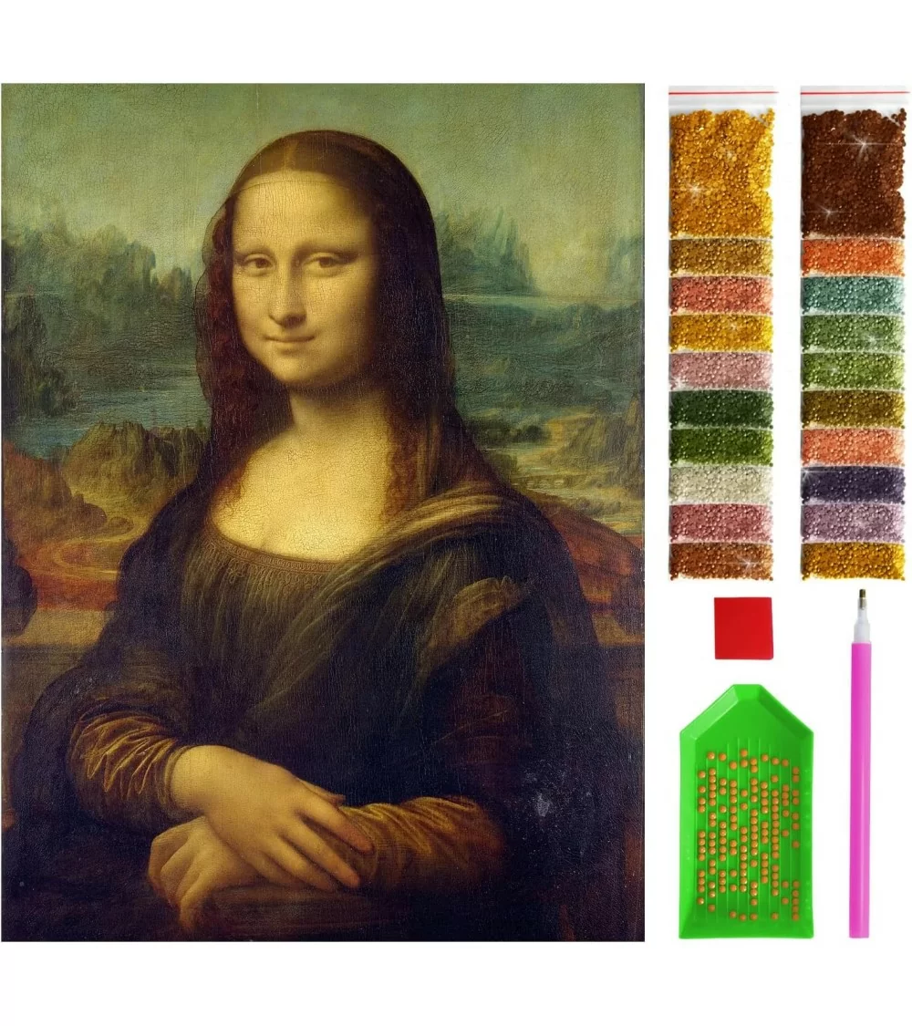 Diamond Painting 30x40cm | Mona Lisa