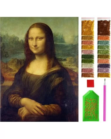 Diamond Painting 30x40cm | Mona Lisa