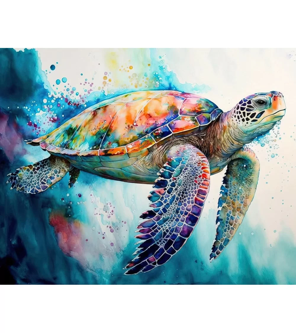 Malen Nach Zahlen 40x50cm | Schildkröte 2
