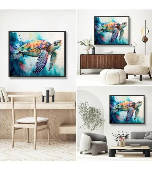Malen Nach Zahlen 40x50cm | Schildkröte 2