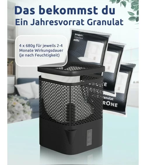 BonAura® Luftentfeuchter Nachfüllpack | 4Stk.
