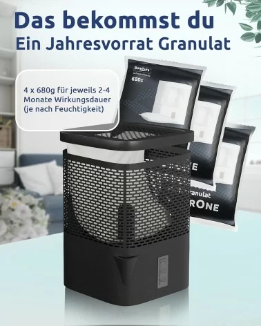 BonAura® Luftentfeuchter Nachfüllpack | 4Stk.