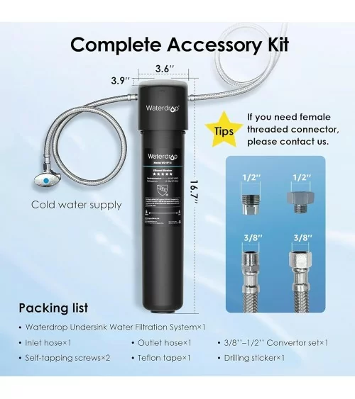 Waterdrop Wasserfiltersystem | 15UA