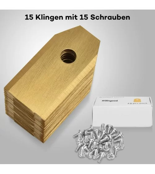 Ersatzmesser Mähroboter - Husqvarna+ Gardena |15Stk.