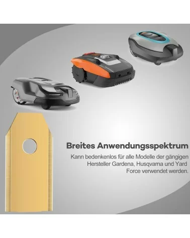 Ersatzmesser Mähroboter - Husqvarna+ Gardena |15Stk.