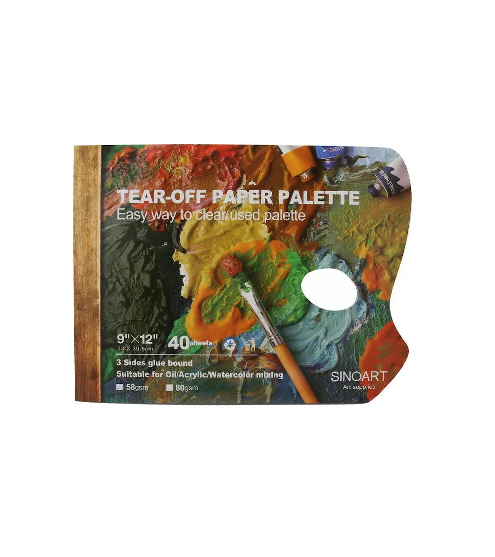Bloc de papier ciré à feuilles détachables | Format A4