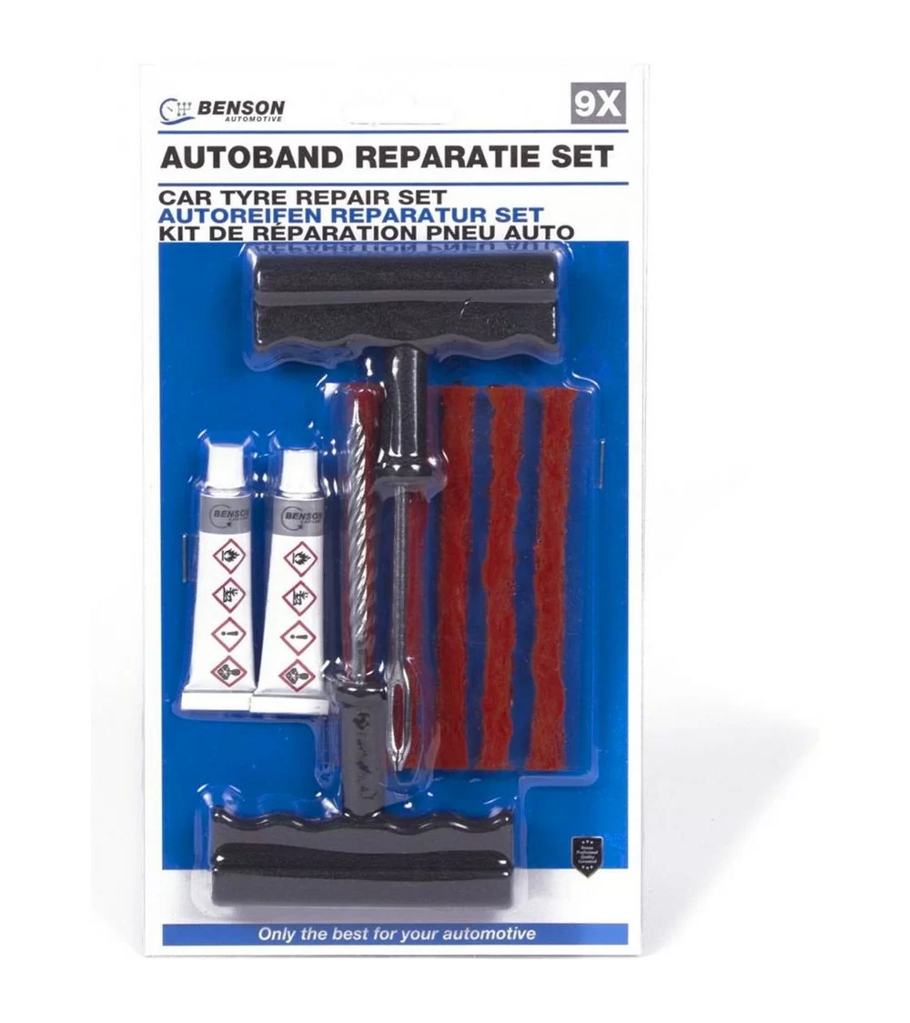 Autoreifen-Reparatur Set | 9-teilig