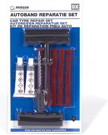 Autoreifen-Reparatur Set | 9-teilig