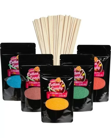 Sucre pour barbe à papa haut de gamme | Pour toutes les occasions