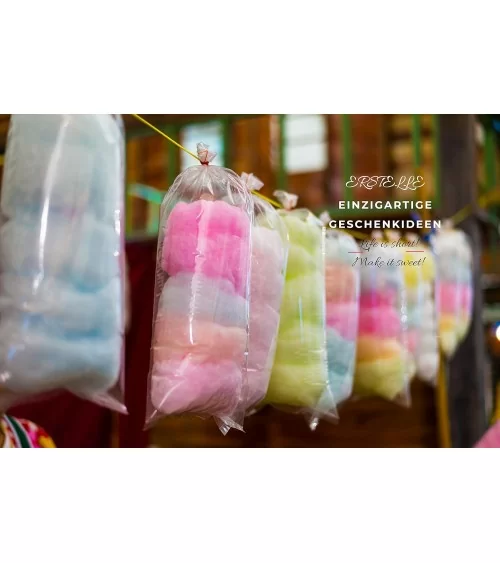 Sucre pour barbe à papa haut de gamme | Pour toutes les occasions