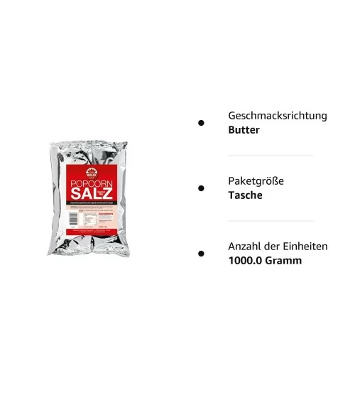 Popcorn Salz Spezial Mix | 1 kg