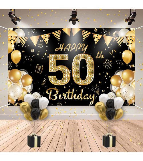 Geburtstags-Dekoration 50