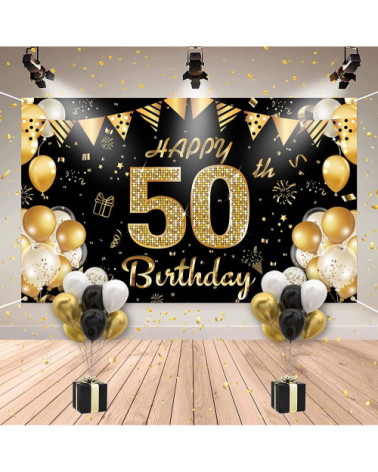 Geburtstags-Dekoration 50