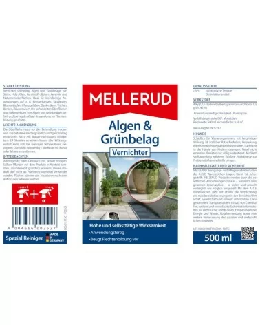 MELLERUD Algen & Grünbelag Vernichter | 0,5 l