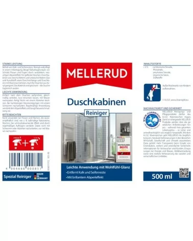 Nettoyant pour cabines de douche MELLERUD