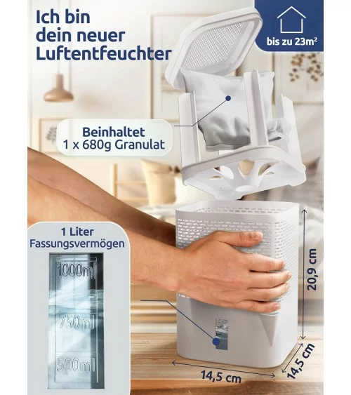 BonAura® Luftentfeuchter | Weiss
