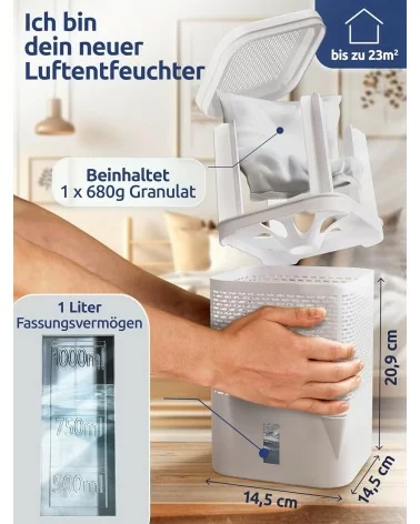 BonAura® Luftentfeuchter | Weiss