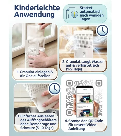 BonAura® Luftentfeuchter | Weiss