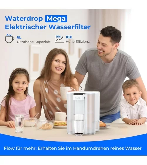 Waterdrop Eletric Wasserfilter Kanne 3.5L inkl. Filter