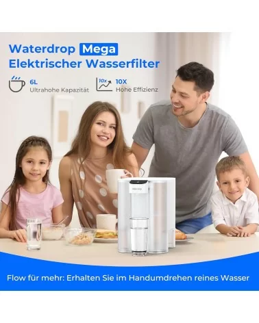 Waterdrop Eletric Wasserfilter Kanne 3.5L inkl. Filter