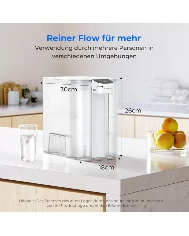Waterdrop Eletric Wasserfilter Kanne 3.5L inkl. Filter