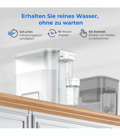 Waterdrop Eletric Wasserfilter Kanne 3.5L inkl. Filter