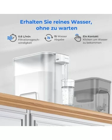 Waterdrop Eletric Wasserfilter Kanne 3.5L inkl. Filter
