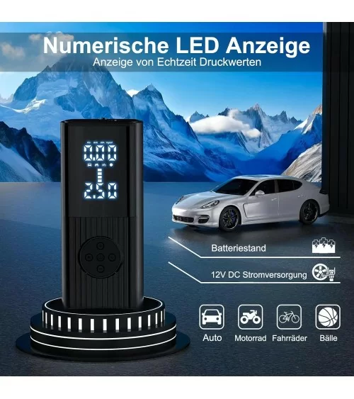 Elektrische Luftpumpe Batteriebetrieben | 20000mAh