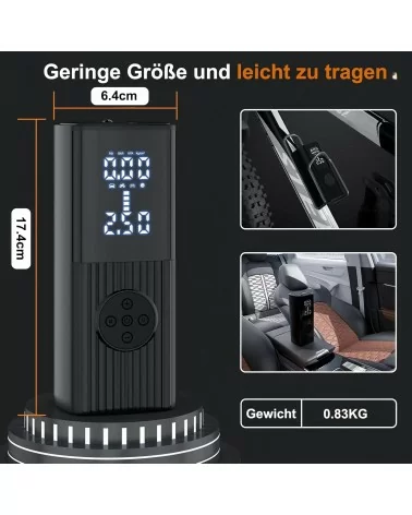 Elektrische Luftpumpe Batteriebetrieben | 20000mAh