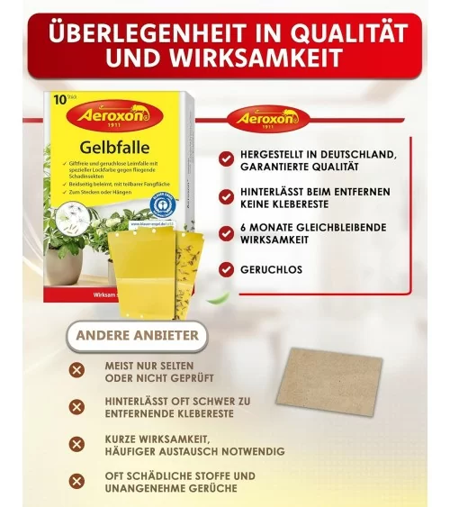 Aeroxon Gelbfalle | 10Stk.