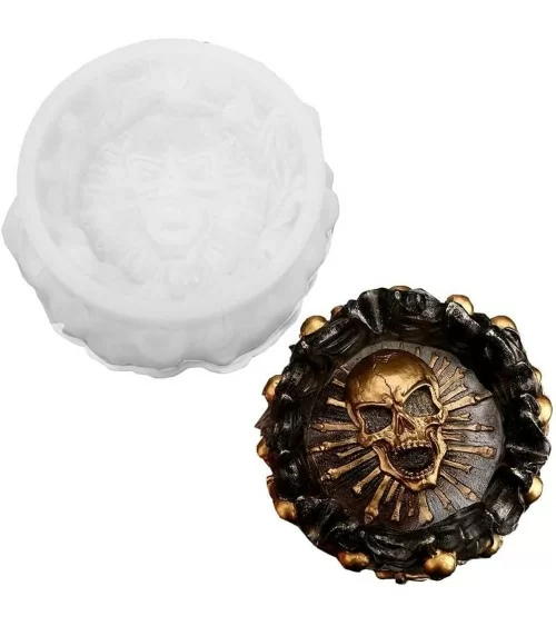 Silikon Giessform | Totenkopf