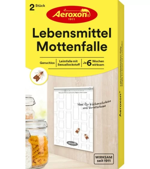 PIÈGE À MITES ALIMENTAIRES AEROXON | 2 pièces