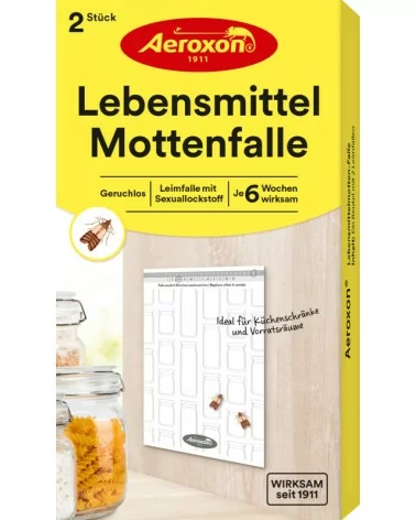 AEROXON LEBENSMITTEL MOTTENFALLE | 2Stk.