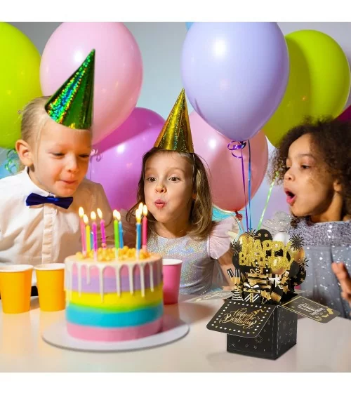 PopUp Happy Birthday Grußkarte