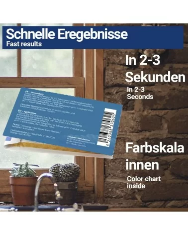 BMUT pH-Wert 1-14 Teststreifen | 80Stk.