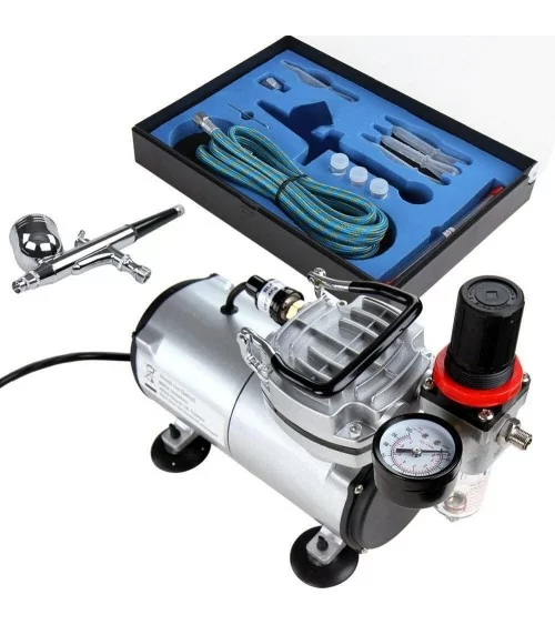 Timbertech Airbrush-Set mit Kompressor