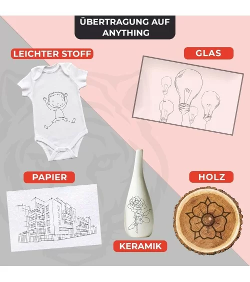 Schwarzes Kohlepapier | 100Stk.