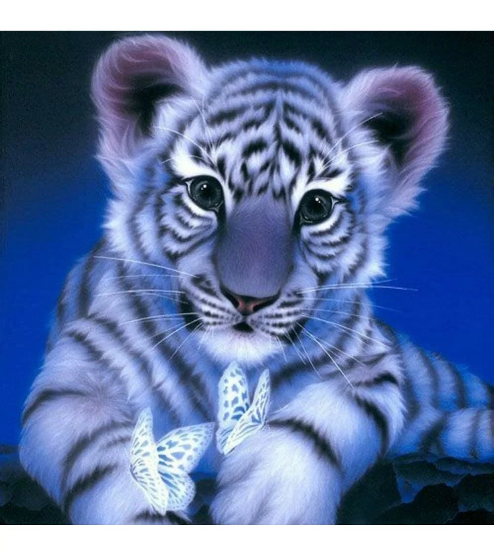 Diamond Painting 30x30cm | Tiger Style