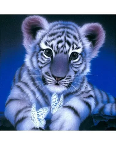 Diamond Painting 30x30cm | Tiger Style