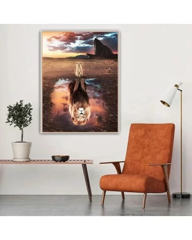 Diamond Painting 30x40cm | Löwe
